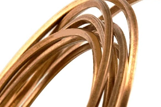 Kupferdraht aus kompletter Produktionslinie für Flachdraht Herstellung