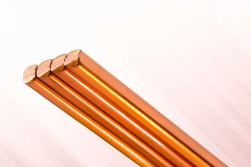 Kupferflachdraht aus Produktionslinie für industrielle Anwendungen