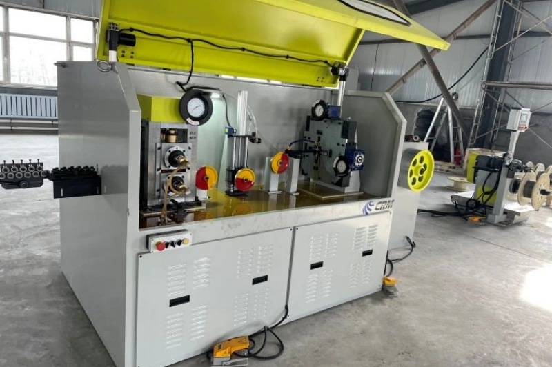 Rechteckdraht Produktionslinie mit Walzmaschine und Drahtziehen