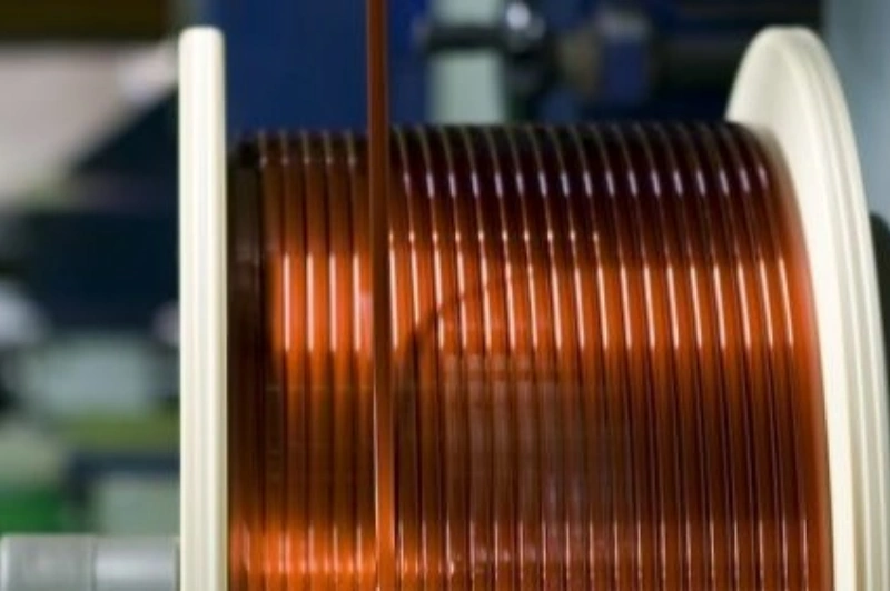 Statischer Vertical Coilablauf für Kupfer Rechteckdraht Produktionslinie