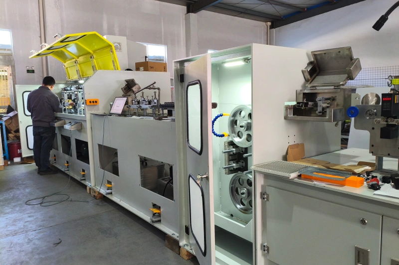 Inline Produktionslinie für Kupferflachdraht mit moderner Walztechnik